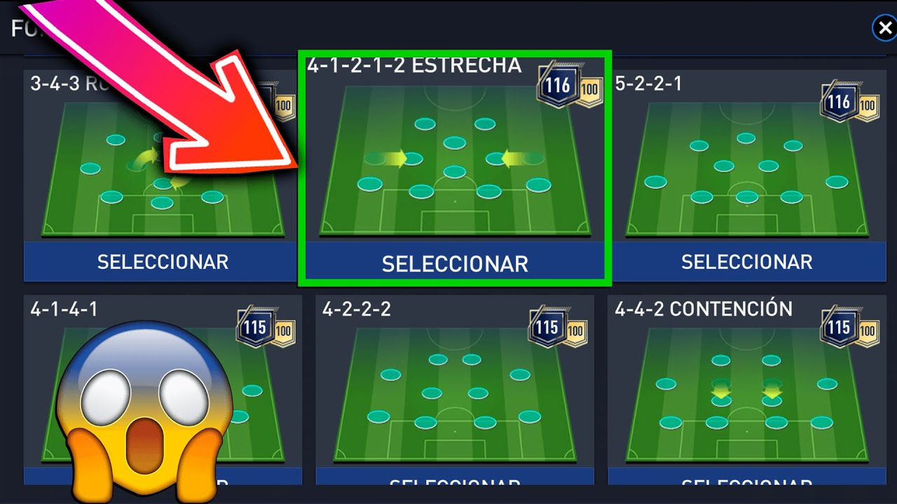 descubre las mejores formaciones tacticas en fifa mobile para dominar el juego